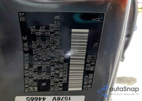 2012 Toyota Sienna Le from USA, damaged, VIN 5TDKK3DC2CS242816